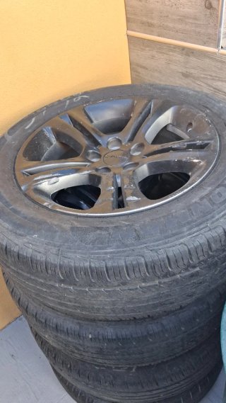 Llantas de aleación con neumáticos
