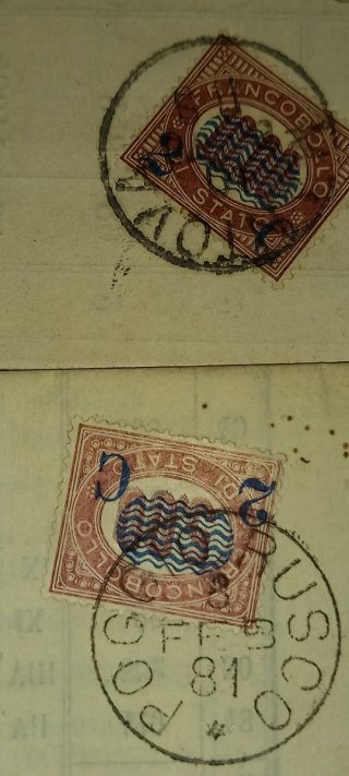1878 Serie Completa Servizi di Stato.
