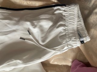 Pantalones Loewe Blancos con Raya Lateral