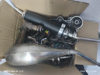 Derbi Senda Enduro Negra y Morada