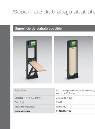 Estantería furgoneta Bott