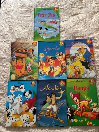 7 libros Disney