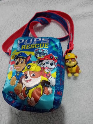 Tracolla Paw Patrol + Rubble cane omaggio