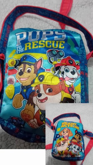 Tracolla Paw Patrol + Rubble cane omaggio
