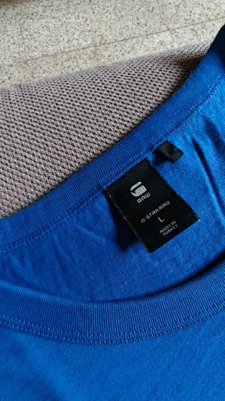 Camiseta G-Star RAW Azul Talla L