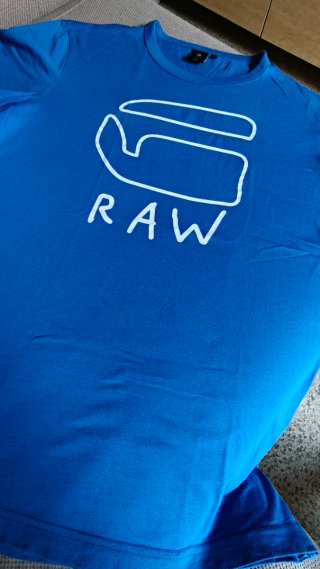 Camiseta G-Star RAW Azul Talla L