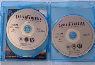 Capitán América El Primer Vengador Blu-ray 3D