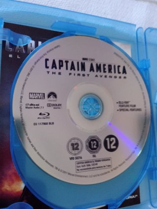 Capitán América El Primer Vengador Blu-ray 3D