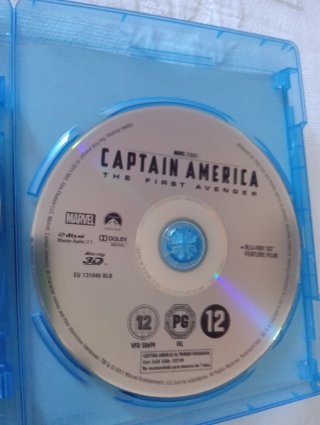 Capitán América El Primer Vengador Blu-ray 3D