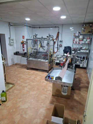 Línea de envasado OLMOS.. Envasadora industrial
