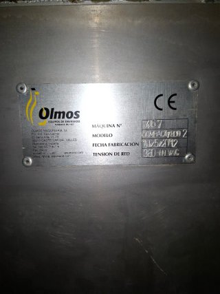 Línea de envasado OLMOS.. Envasadora industrial