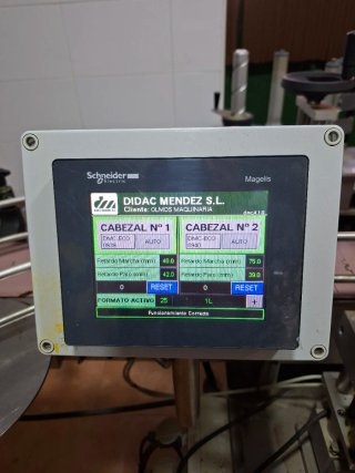 Línea de envasado OLMOS.. Envasadora industrial