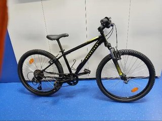 Bicicleta niños 24" MTB 9-12 años EXPL 500 Negro