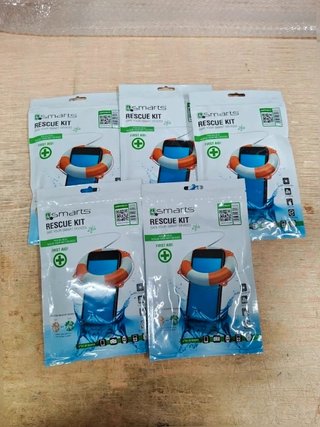 Lotto 5 Kit Salvataggio smartphone rescue Kit