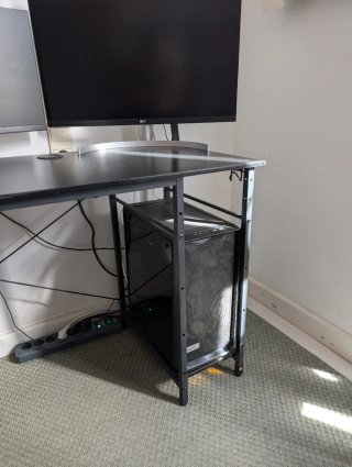 Escritorio Modular Multifuncional Negro