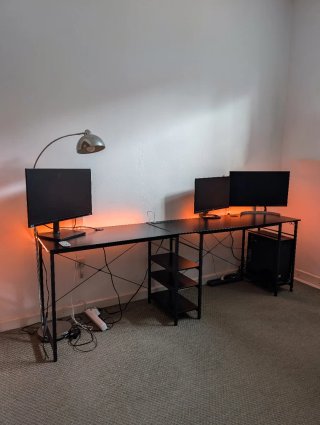 Escritorio Modular Multifuncional Negro