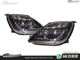 FAROS DELANTEROS LUZ DIURNA LED PARA FORD FIESTA MK5 / MK6