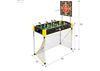 Futbolín: Mesa Multijuegos 5 en 1