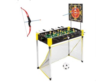 Futbolín: Mesa Multijuegos 5 en 1