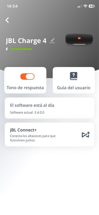 Altavoz portátil JBL Charge 4 Negro Original