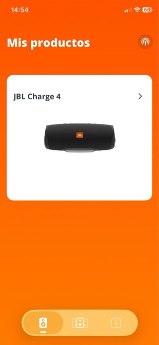 Altavoz portátil JBL Charge 4 Negro Original