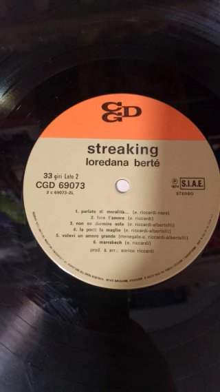Loredana Berté - Streaking Vinile