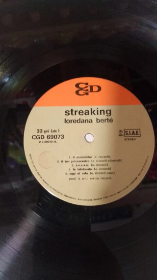 Loredana Berté - Streaking Vinile