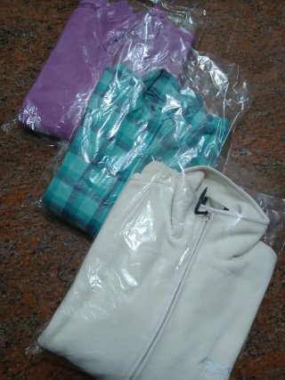 3 Felpe Pile Donna tg. S