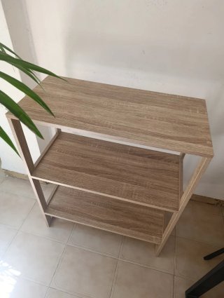 Estantería de madera 3 baldas