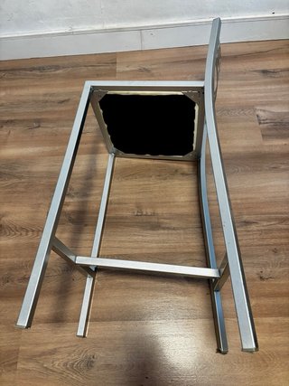 Taburete Alto Metal y Madera