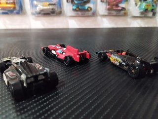 Hot Wheels F1 Negro Mika Hakkinen y Indycar