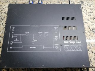 Amplificador Stage Line STA-160 500W