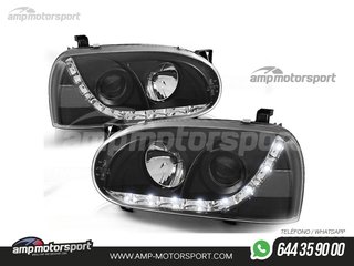 FAROS DELANTEROS LUZ DIURNA LED PARA VOLKSWAGEN GOLF MK3