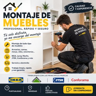 Montaje profesional de muebles