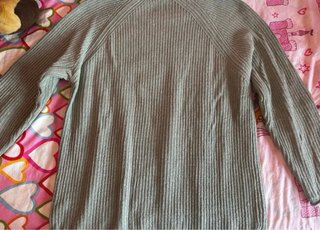 Jersey de punto hombre verde