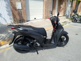 Honda SH 125 2016 Negra kilómetro cero