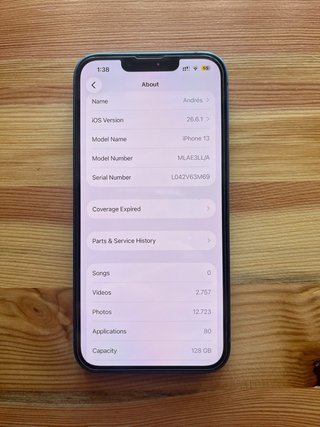iPhone 13 128GB Azul