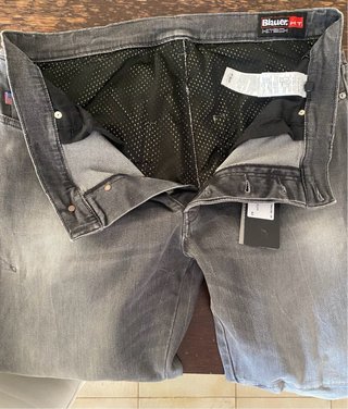 Pantaloni Blauer H.T. grigi