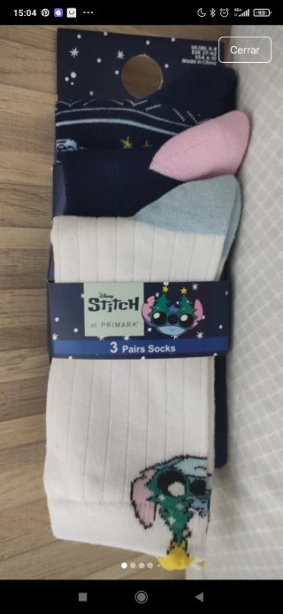 Calcetines Disney Stitch Primark 3 Pares