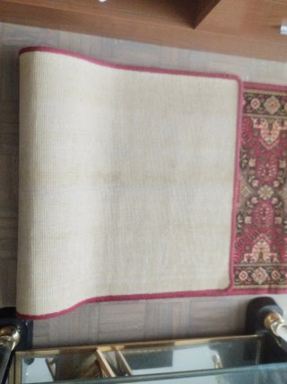 Tappeto da Corridoio Vintage Rosso 3m