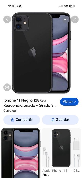 iPhone 11 Negro 128GB
