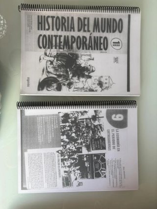 Historia del mundo contemporaneo 1°Bachillerato