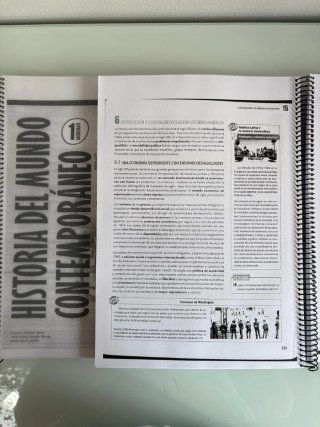 Historia del mundo contemporaneo 1°Bachillerato