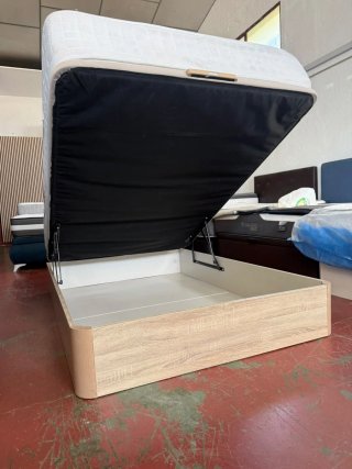 Canapé Pikolin Madera+Colchón ASPOL versus 135x200
