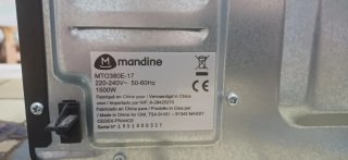 Mini horno Mandine Chef XL 38L