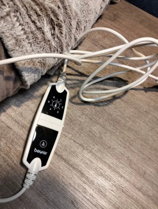 Beurer HD 150 XXL Manta eléctrica 150 W Gris Vellón