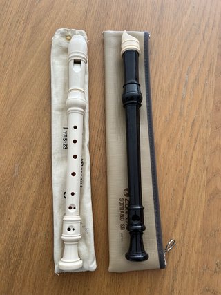 Flauta Yamaha YRS-23 y Zeno Soprano SB