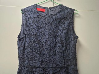 Vestido Carolina Herrera Azul