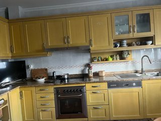 Muebles de cocina de cerezo