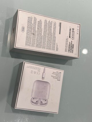 Scatola originale iPhone 6S e AirPods